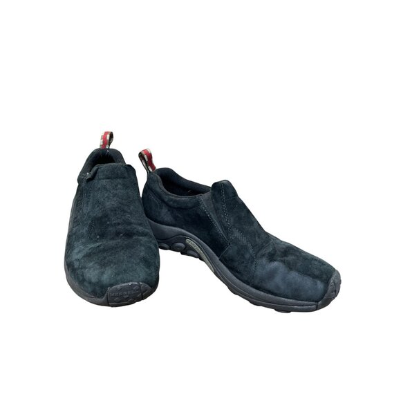 Merrell Other - Merrell Jungle Moc Mens Black Suede slipon shoes mules sz 9.5 SKU 9370